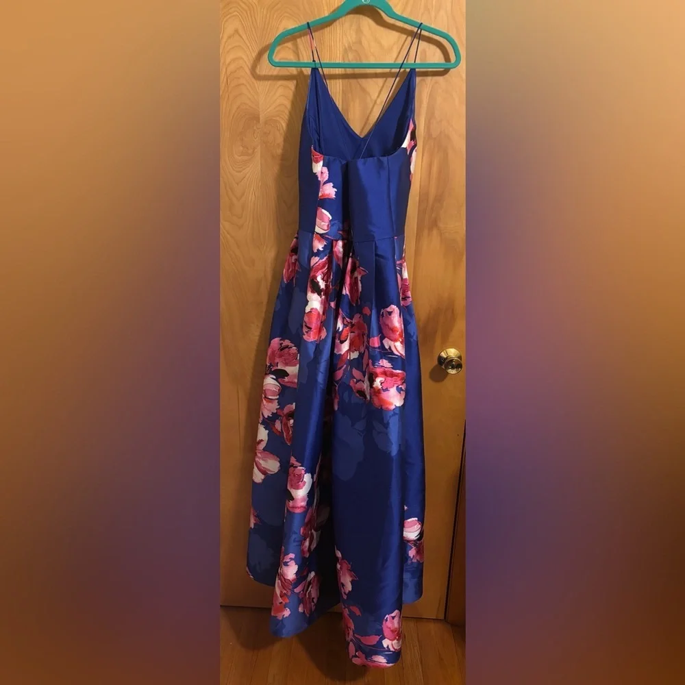 By By Prom Dress Floral Size 19 EUC - Picture 8 of 9